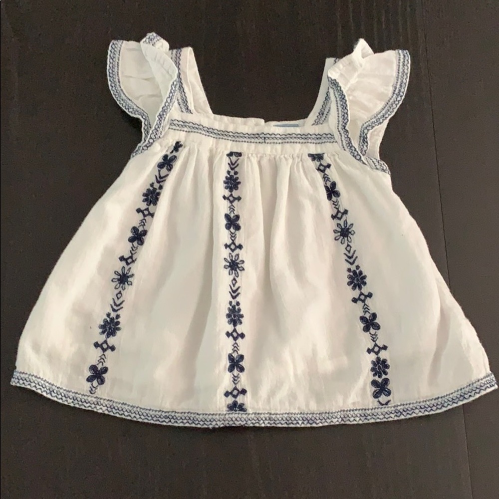Baby gap peasant shirt